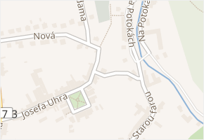 Bakošovec v obci Lomnice - mapa ulice