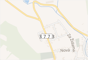 Družstevní v obci Lomnice - mapa ulice