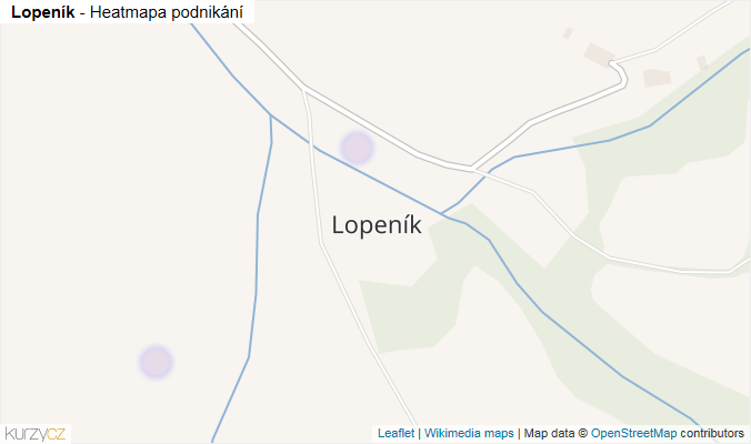 Mapa Lopeník - Firmy v části obce.