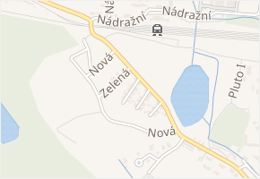 Na Lukách v obci Louka u Litvínova - mapa ulice