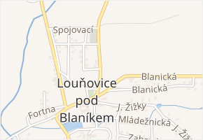 Vlašimská v obci Louňovice pod Blaníkem - mapa ulice