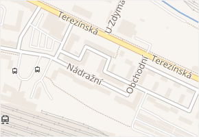 Okružní v obci Lovosice - mapa ulice