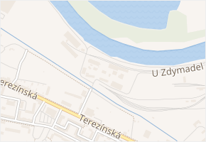 U Zdymadel v obci Lovosice - mapa ulice