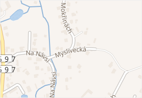 Myslivecká v obci Ludgeřovice - mapa ulice