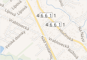 Nad Tratí v obci Ludgeřovice - mapa ulice