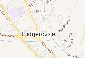 Požární v obci Ludgeřovice - mapa ulice