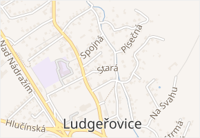 Stará v obci Ludgeřovice - mapa ulice