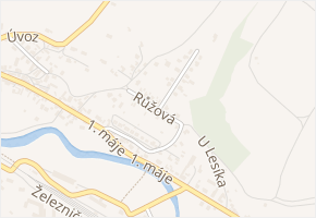 Na Výsluní v obci Luka nad Jihlavou - mapa ulice