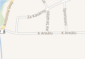 K Areálu v obci Lukavec - mapa ulice