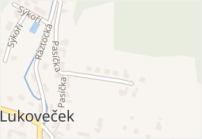 Pasíčka v obci Lukoveček - mapa ulice