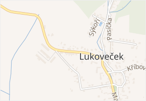 Přílepská v obci Lukoveček - mapa ulice
