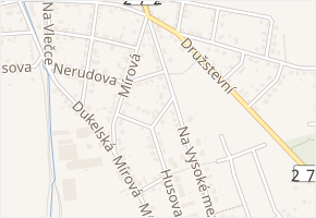 Dohalského v obci Lysá nad Labem - mapa ulice