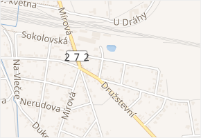 Kollárova v obci Lysá nad Labem - mapa ulice