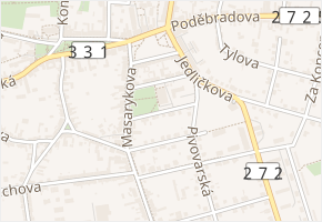 Legionářská v obci Lysá nad Labem - mapa ulice
