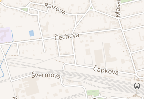 Riegrova v obci Lysá nad Labem - mapa ulice