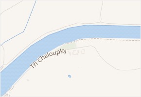 Tři Chaloupky v obci Lysá nad Labem - mapa ulice
