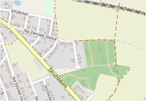 Za Kruhovkou v obci Lysá nad Labem - mapa ulice