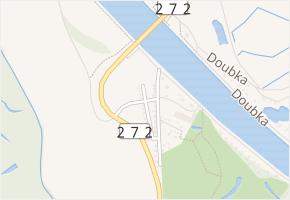 Za Labem v obci Lysá nad Labem - mapa ulice