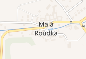 Malá Roudka v obci Malá Roudka - mapa části obce