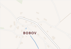 Bobov v obci Malá Skála - mapa části obce