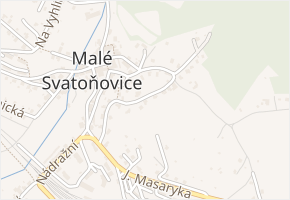 Pod Kyselkou v obci Malé Svatoňovice - mapa ulice