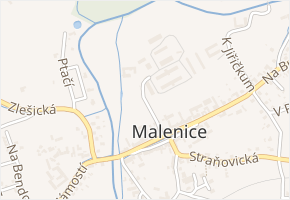 Mlýnská v obci Malenice - mapa ulice