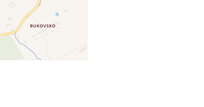 Bukovsko v obci Malonty - mapa části obce