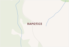 Rapotice v obci Malonty - mapa části obce