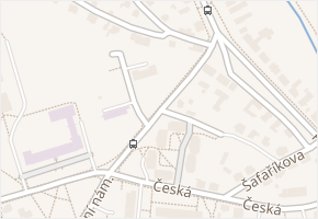 17. listopadu v obci Mariánské Lázně - mapa ulice