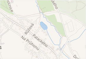 U Rybníčka v obci Mariánské Lázně - mapa ulice