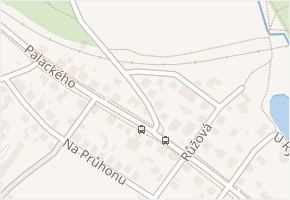 U Zastávky v obci Mariánské Lázně - mapa ulice