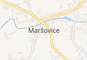 Maršovice v obci Maršovice - mapa části obce