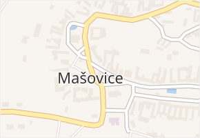 Mašovice v obci Mašovice - mapa části obce