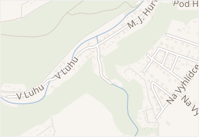 V Dolečku v obci Měchenice - mapa ulice