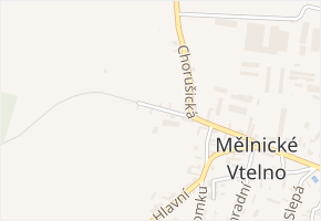Ke Hřišti v obci Mělnické Vtelno - mapa ulice