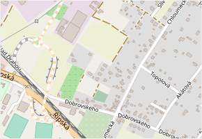 Habrová v obci Mělník - mapa ulice