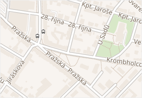 Havlíčkova v obci Mělník - mapa ulice