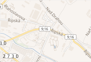 Kolmá v obci Mělník - mapa ulice