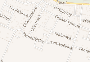 Kopretinová v obci Mělník - mapa ulice