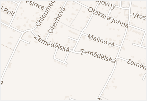 Lísková v obci Mělník - mapa ulice