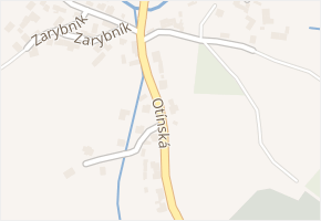 Otínská v obci Měřín - mapa ulice