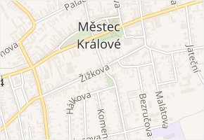 5. května v obci Městec Králové - mapa ulice