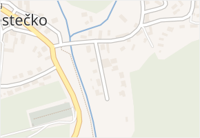 U hřiště v obci Městečko - mapa ulice