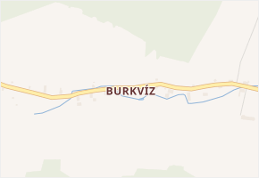 Burkvíz v obci Město Albrechtice - mapa části obce