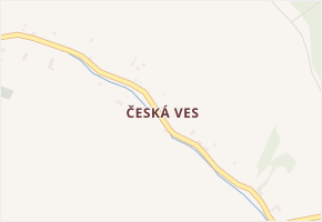 Česká Ves v obci Město Albrechtice - mapa ulice
