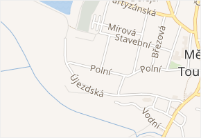 Sportovní v obci Město Touškov - mapa ulice