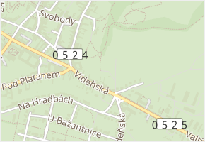 Novokopečná v obci Mikulov - mapa ulice