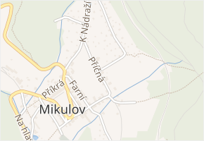 Příčná v obci Mikulov - mapa ulice