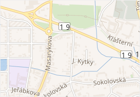 Jarlochova v obci Milevsko - mapa ulice
