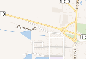 Kostelecká v obci Milevsko - mapa ulice